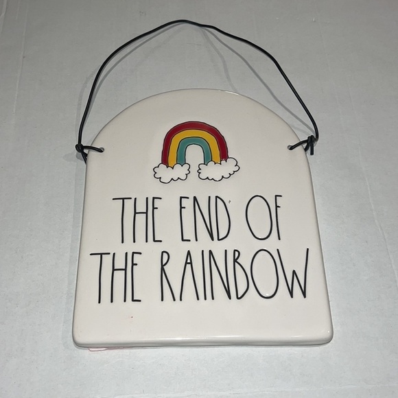 Rae Dunn home decor The end of the rainbow hanger. - Picture 3 of 7